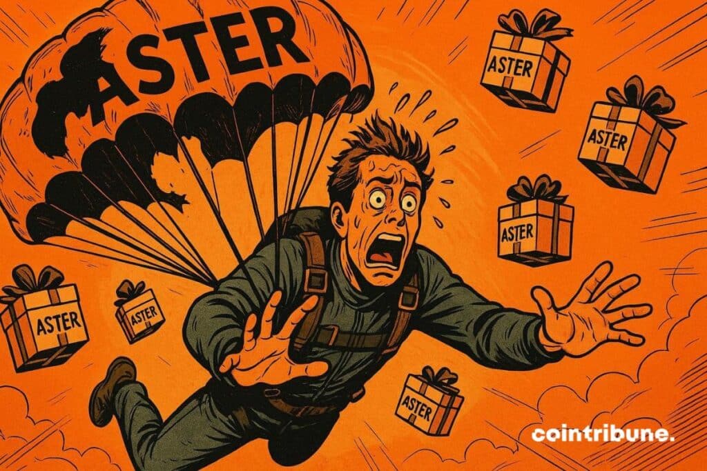 Airdrop do token ASTER é adiado para 20 de outubro de 2025 após falhas de distribuição - Imagem do artigo original
