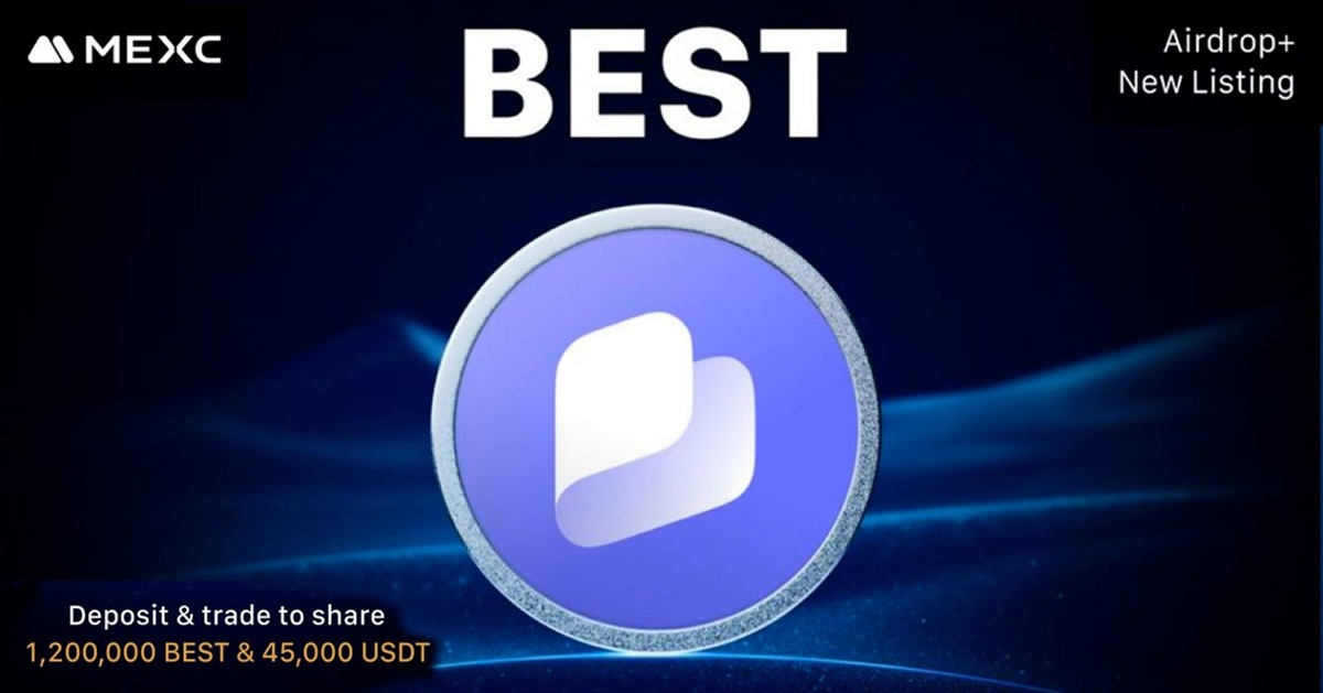 Token BEST da Best Wallet é listado na MEXC com airdrop de 1,2 milhão de unidades - Imagem do artigo